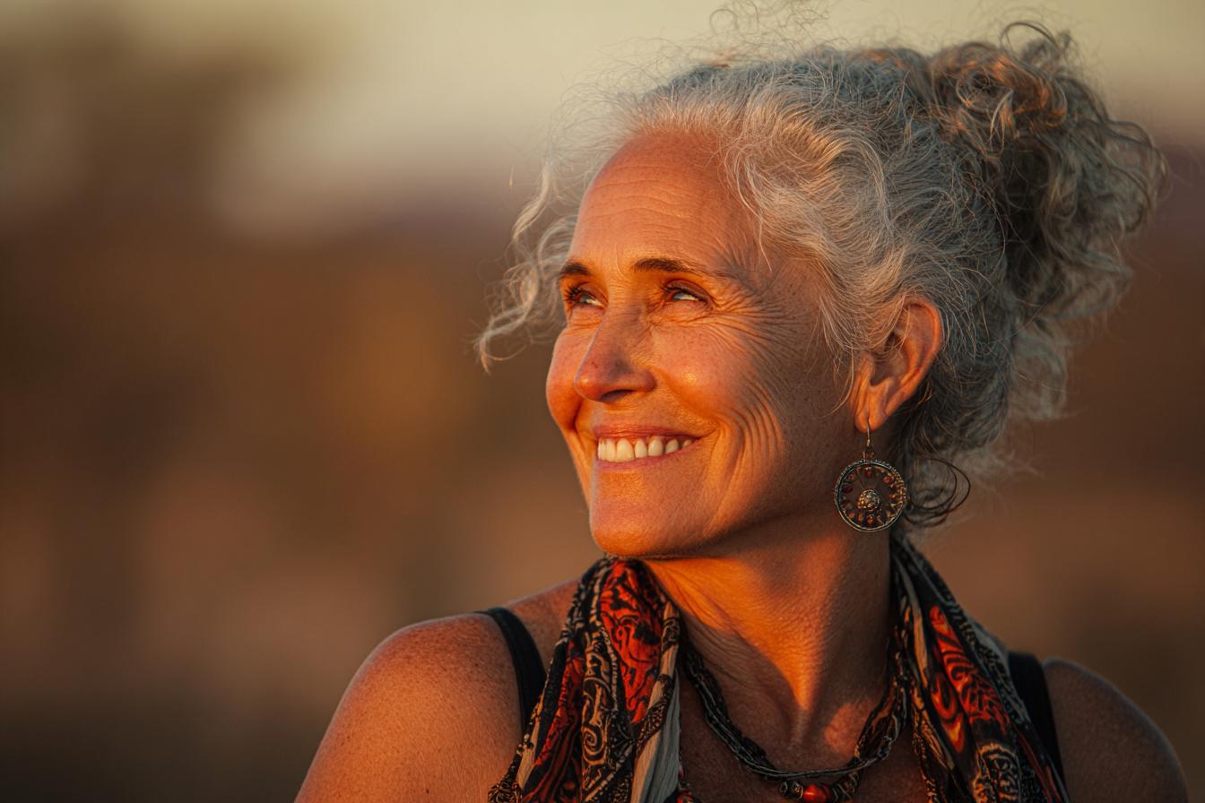 A happy Australian retiree enjoying their SMSF pension benefits.